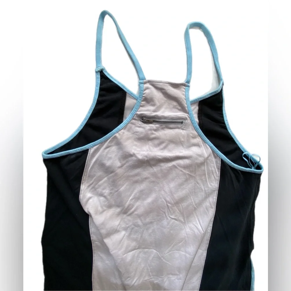 FP Movement Colorblock Hot Shot Onesie Gray Black Blue Medium - Picture 6 of 16